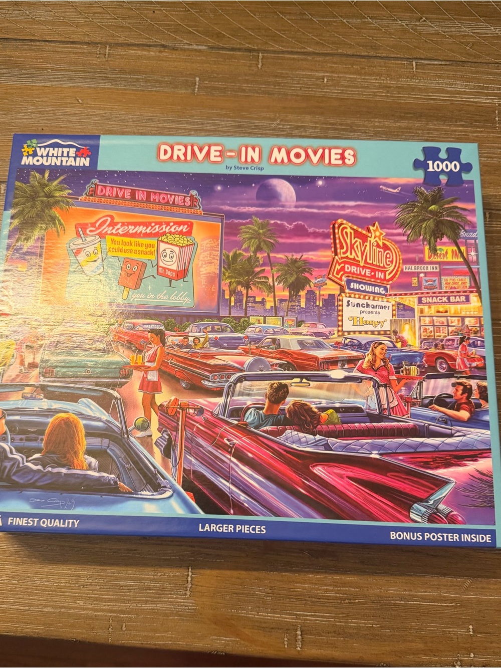 White Mountain 1000 piece puzzle